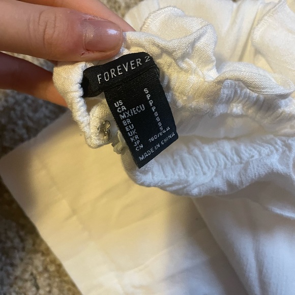 White mini dress - Picture 3 of 3